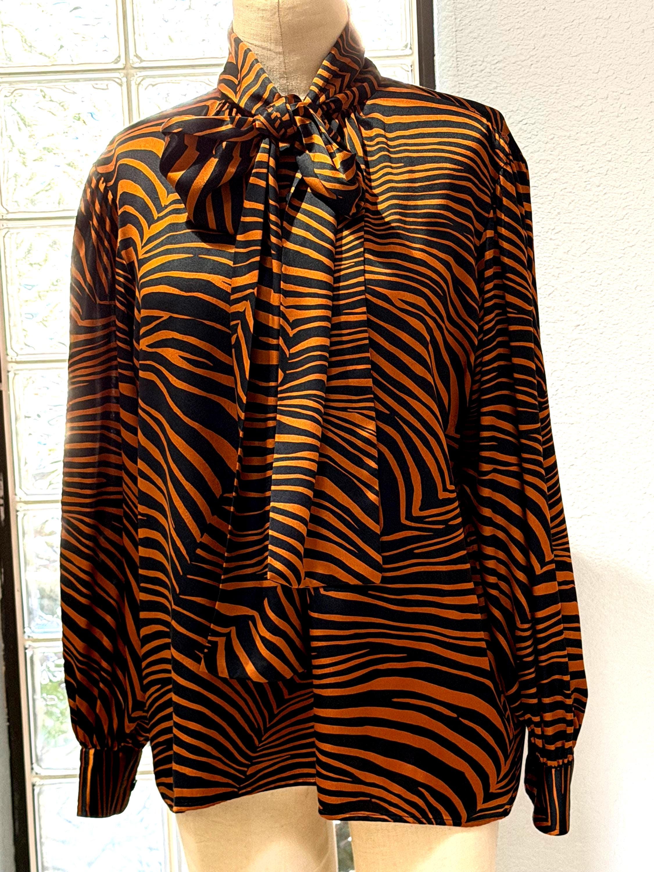 Yves Saint Laurent Silk Blouse - Etsy
