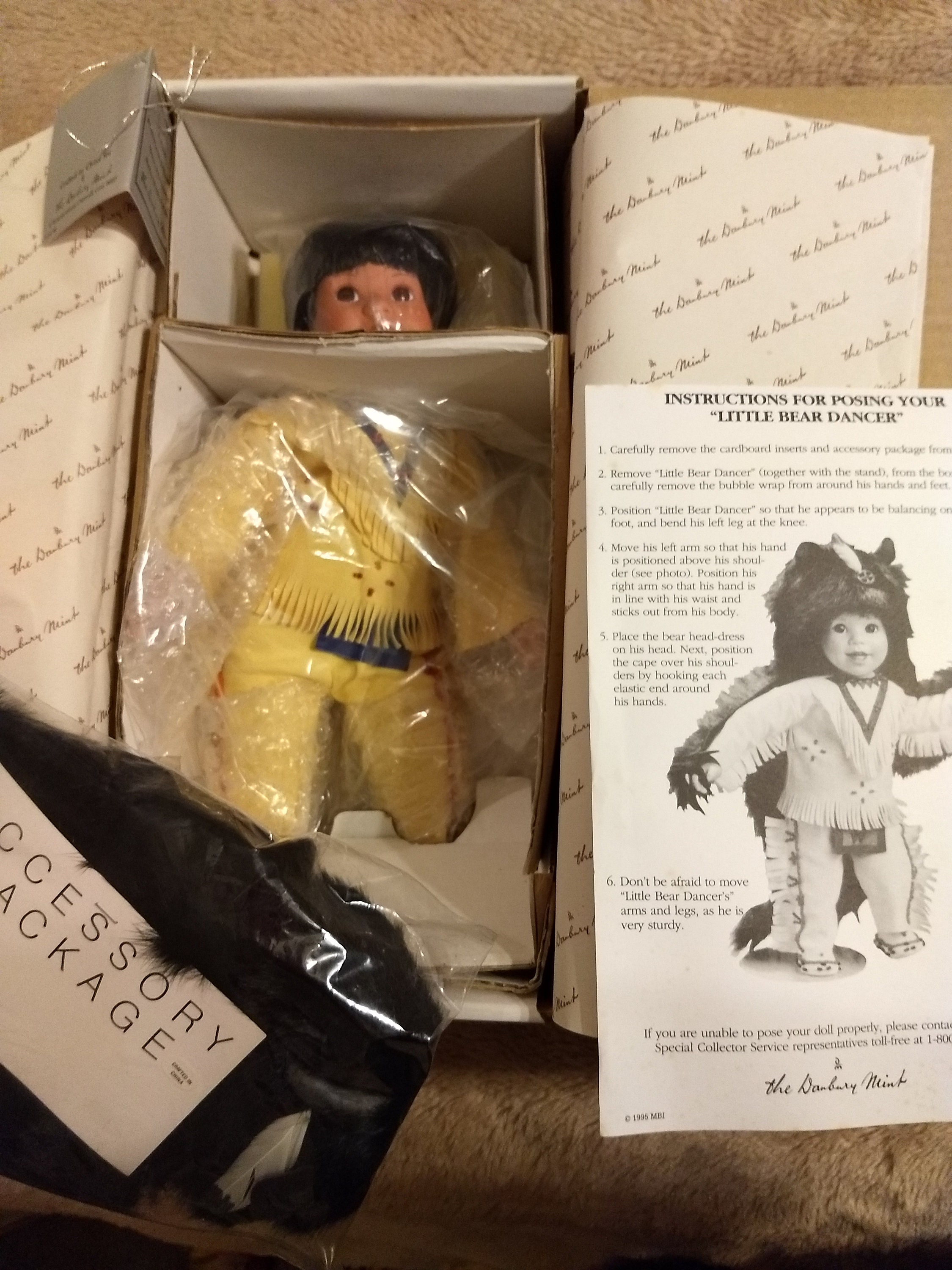 danbury mint indian dolls