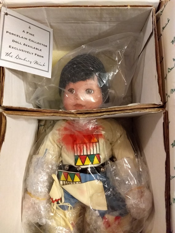 danbury mint indian dolls