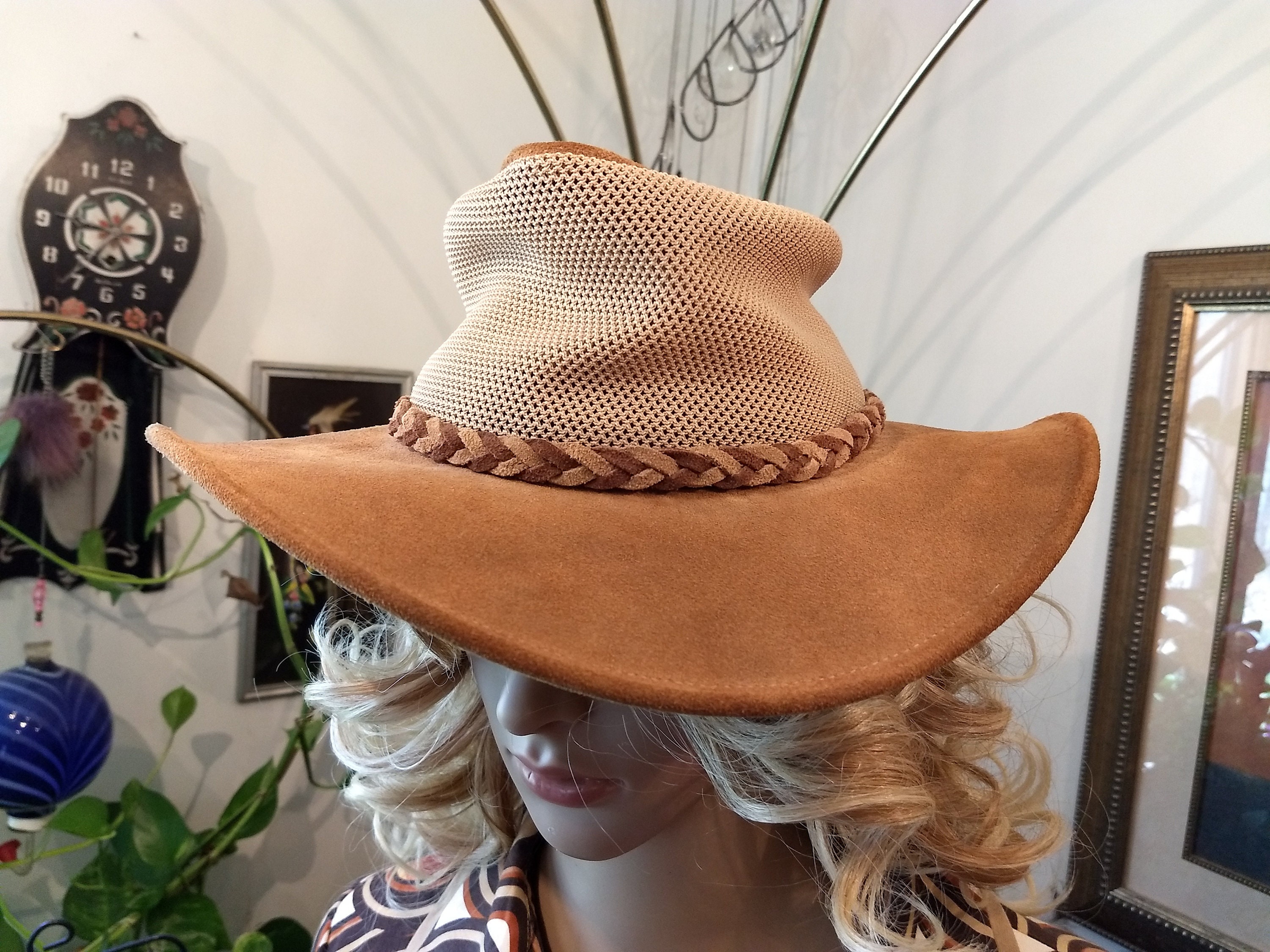 crushable ventilated hat