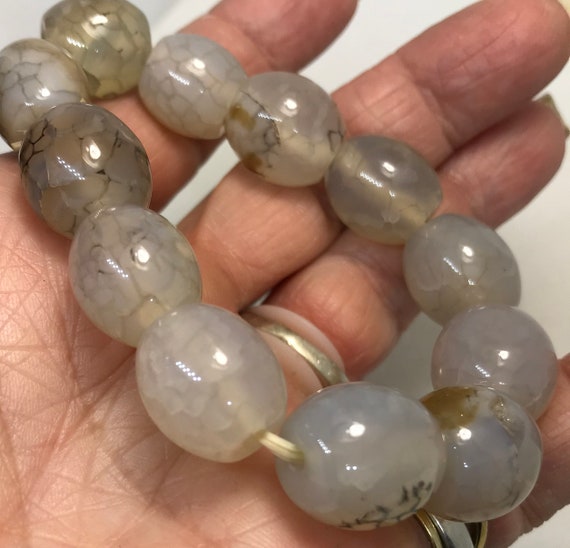 Dendrite agate bracelet on stretch cord, 50 grms,… - image 2