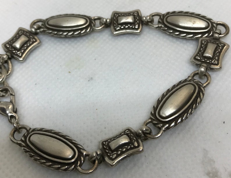 reversible bracelet 7.5\u201d long both 3731 Brighton 2 tone charm necklace 17\u201d long 46.8 grms
