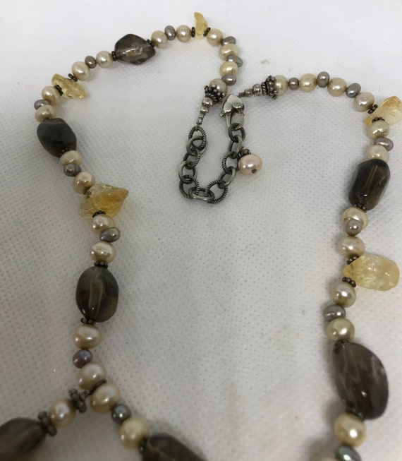 Brighton Gemstone Necklace Sterling 