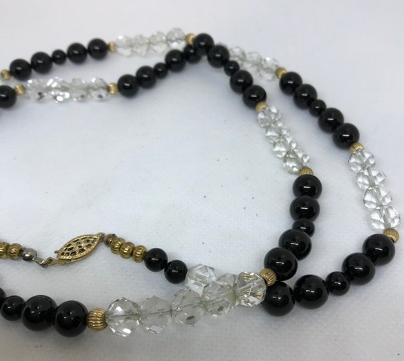 14kt gold fill, black tourmaline, white sapphire … - image 5