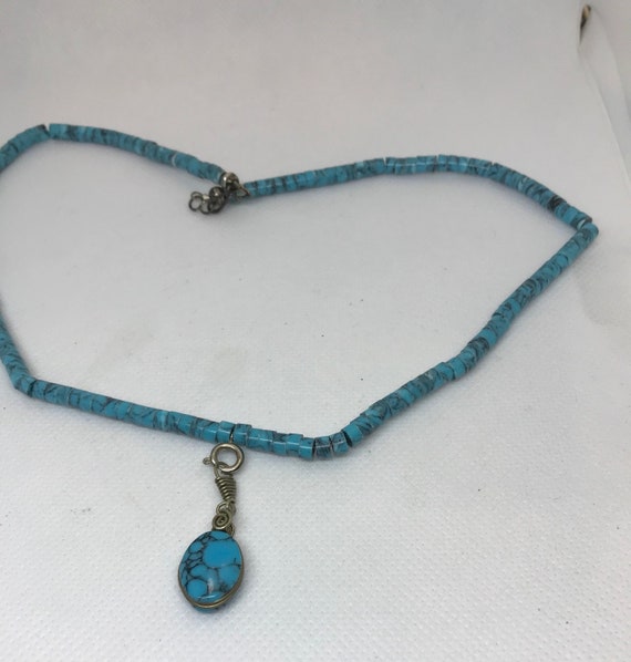 Two strands of turquoise beads.  18” long, one is… - image 6