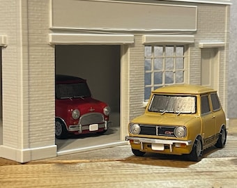 Handmade 1:43 Scale Classic Mini Model | Hand-Painted BMC Mini Cooper Miniature/Morris Mini CooperS Mk1