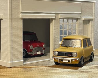 Handmade 1:43 Scale Classic Mini Model | Hand-Painted BMC Mini Cooper Miniature/Morris Mini CooperS Mk1
