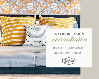 Consulta de diseño virtual de 1 hora/Servicios de diseño de interiores/Diseño de viviendas virtuales/Consulta de diseño de interiores