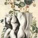 Three Muses: 11x14 Fine Art Print- Surreal/ Botanical/Paper/ Collage/ Queer/ Femme/ Postmodern/ Occult/ Witch/ Body Positive/ Sex Positive 
