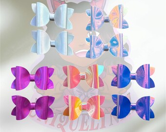 Holographic pigtail set