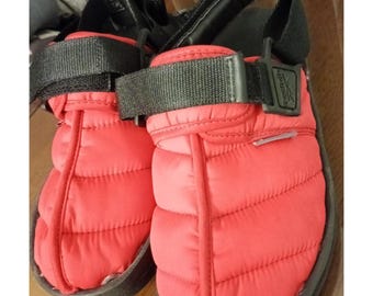 Reebok Beatnik Primaloft Pack Red Sandal Men's Size 7 US UK 6 EU 39 Quilted Rare