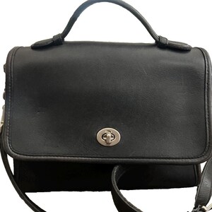 Coach Black Court Bag 9870 - Etsy