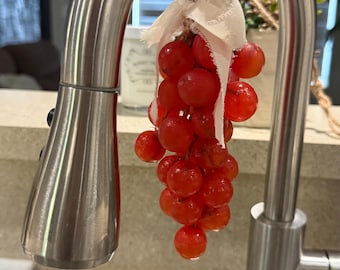 Handmade Grape Cluster Soap, Vineyard Inspired Decor, Housewarming Gift