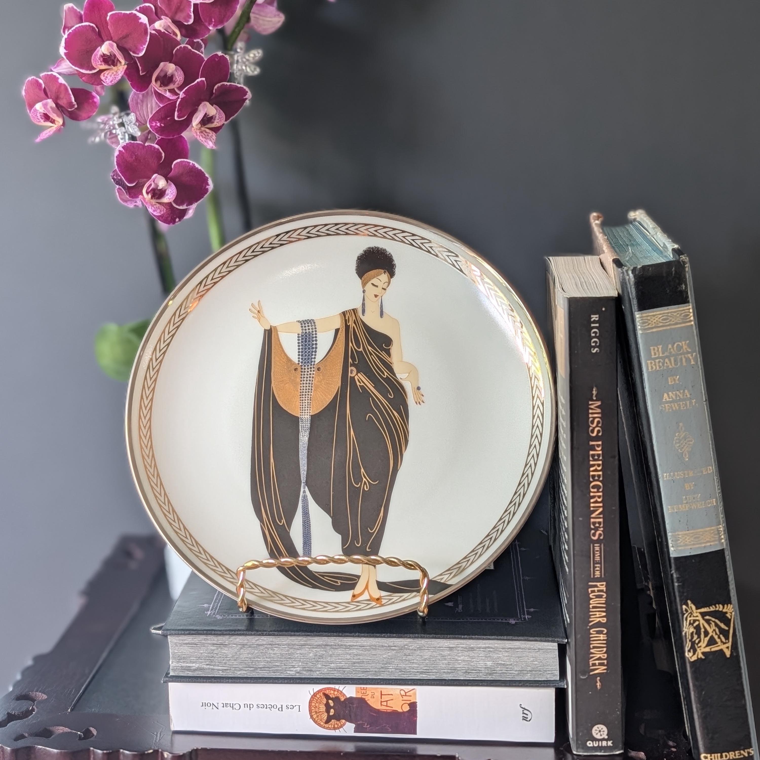 Erte Collectible Plates - Etsy