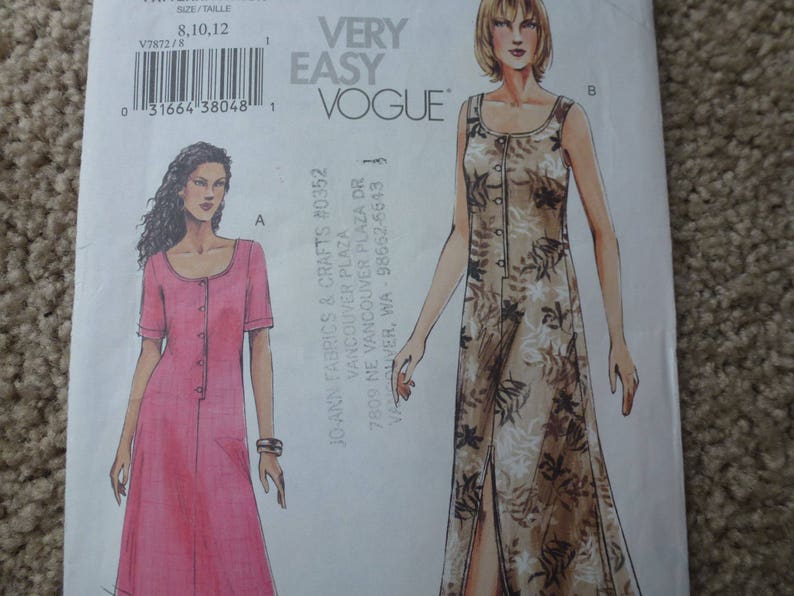 *Easy McCalls pattern 8879 Size B // 12,14,16,18