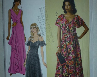 Butterick Misses' Dress Pattern 6052 Sizes 14-16-18-20-22
