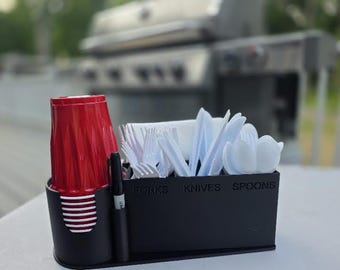 Porte-ustensiles de barbecue