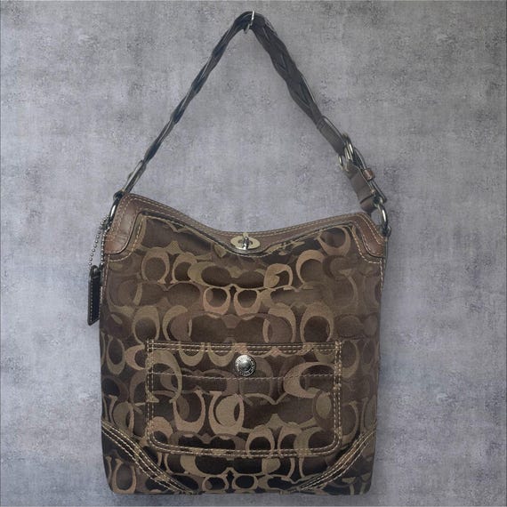 Vintage Y2K COACH Chelsea Soho Turn Lock Shoulder Hob… - Gem