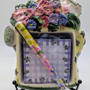 Lady Jayne Primrose Garden Keramikschale Notizen Stift Florale Pastellblumen