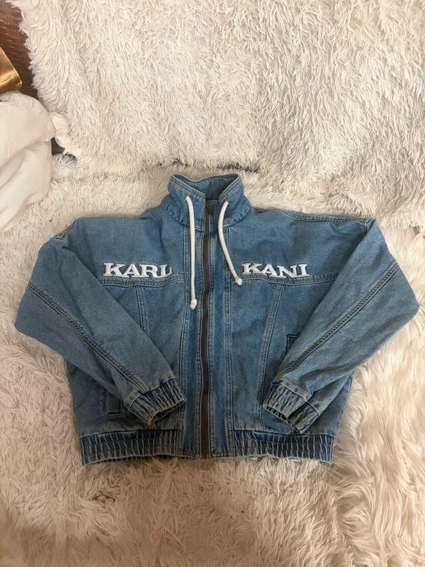 90s Karl Kani Jean Jacket - Etsy