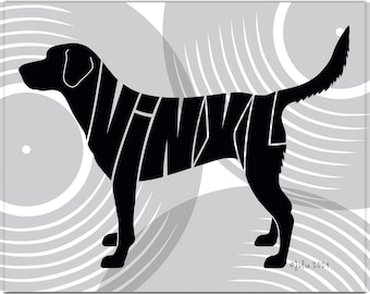 Personalized 7" x 5" (or larger) Custom Dog Gift, Personalized Background, Custom Pet Portrait