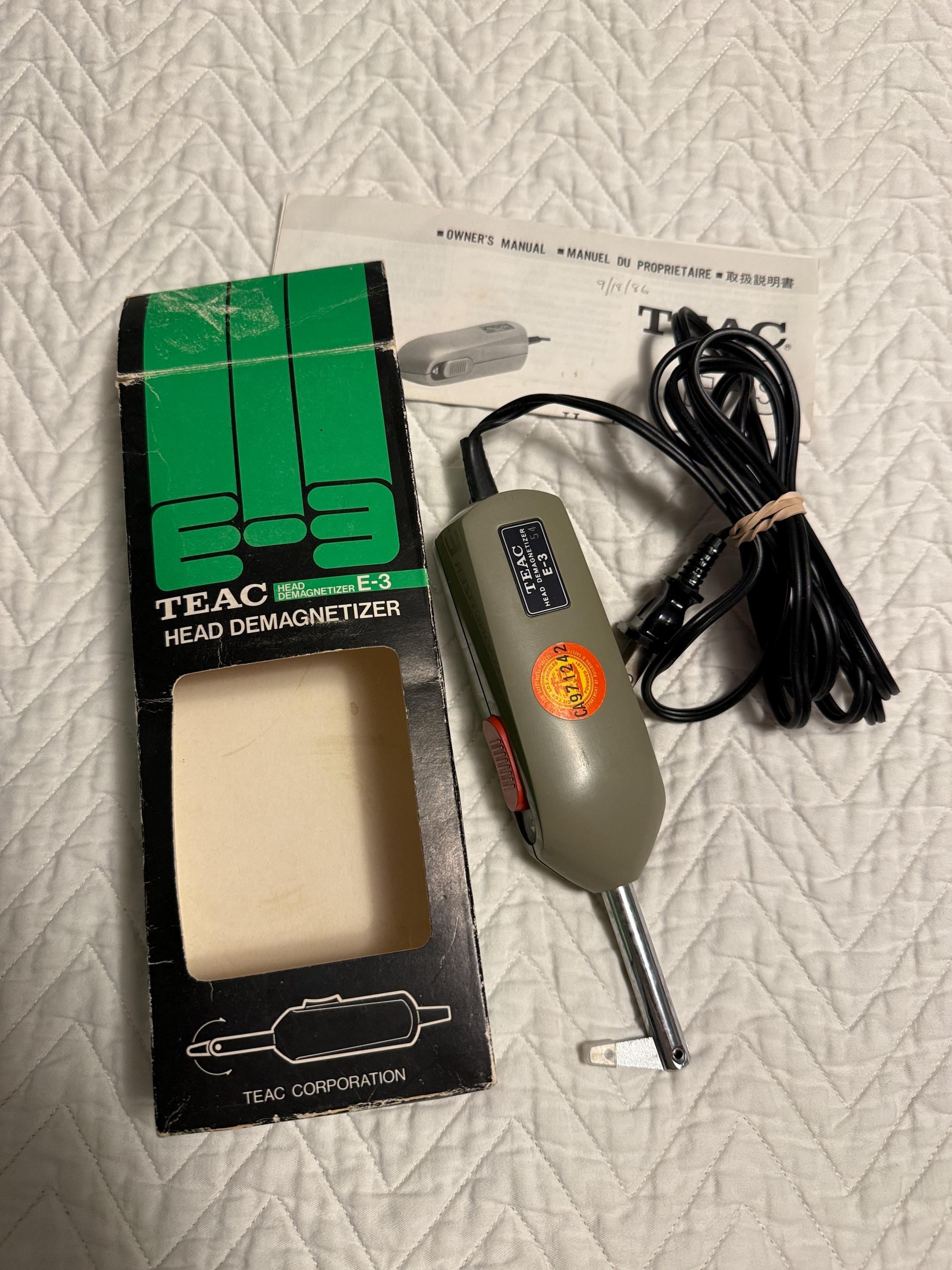 Tape Head Demagnetizer - Etsy