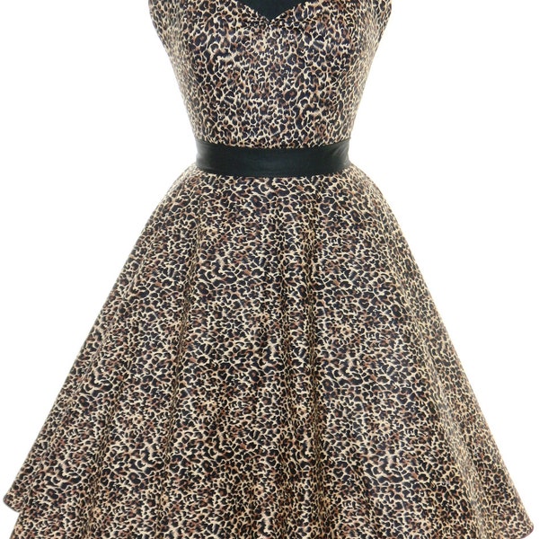 ON SALE: Vintage/50s/Rockabilly Halter Style Dress UK Size 10