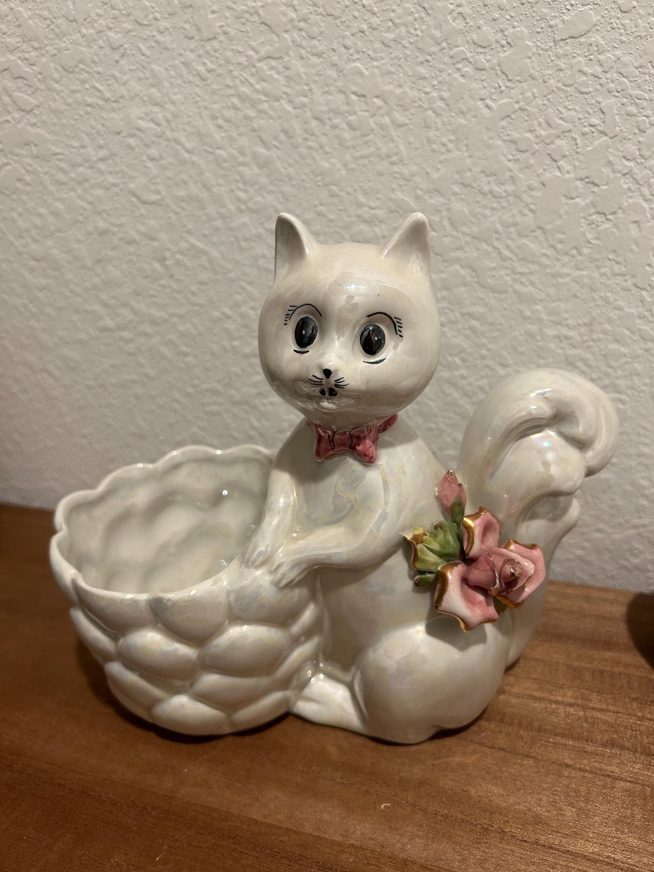 Capodimonte Cat - Etsy