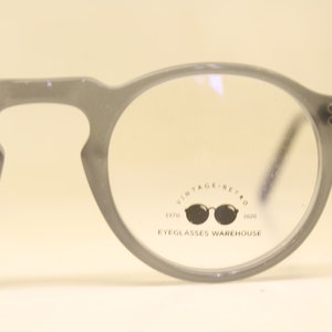 Clear Retro Horn Rim Glasses P3 Frames 1960s Vintage Style Eyewear