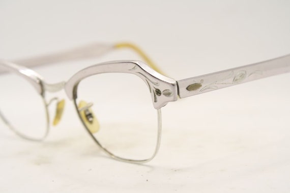 Cat Eye Glasses Vintage vintage Eyewear Retro Gla… - image 4