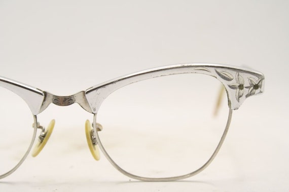 Cat Eye Glasses Vintage vintage Eyewear Retro Gla… - image 3