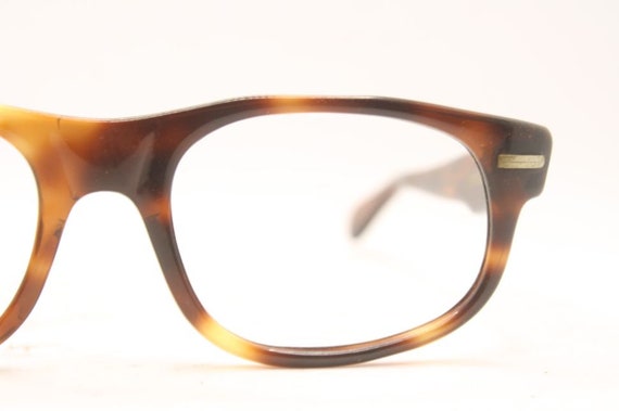 Vintage Cabana Tortoise Horn Rimmed Glasses Frames - image 3