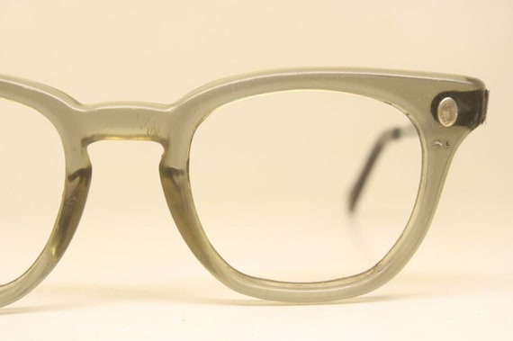 Safety Vintage Eyeglass Frames Retro Eyeglasses 1… - image 2