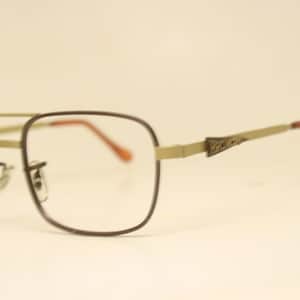 Vintage Brillen Broncos Aviator Old Stock 1980er Jahre Retro Brillenrahmen