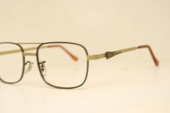 Vintage Eyeglasses Broncos Aviator Old Stock 1980… - image 1