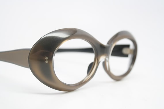 Cat eye eyeglasses vintage Eyewear Retro Glasses - image 1