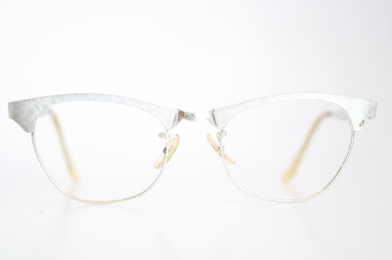 Cat Eye Eyeglasses Vintage Eyewear Retro Glasses … - image 2
