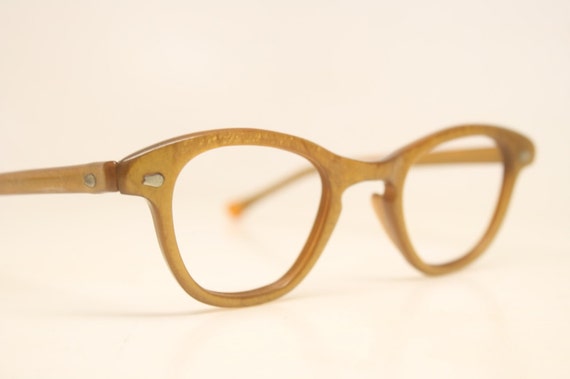 Orange Unused Cat Eye Eyeglasses Vintage Eyewear … - image 3