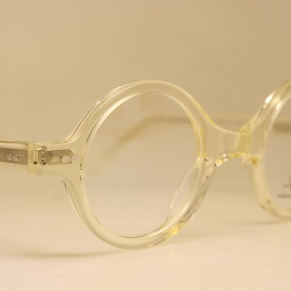 Clear Round Glasses Frames Llyod Lennon Vintage Style Eyewear