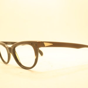 Cateye Glasses Black Vintage Eyewear Frames