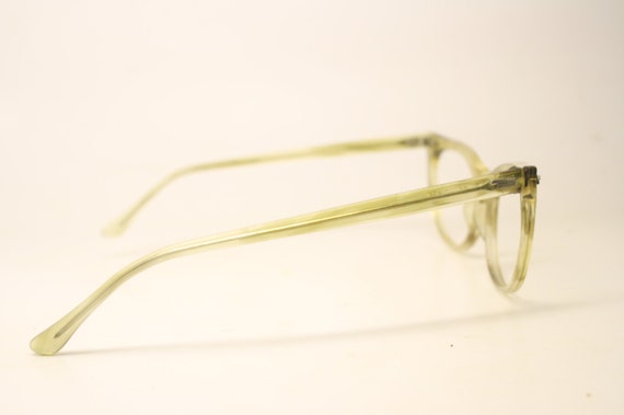 Yellow Cat Eye Eyeglasses Unique vintage Eyewear … - image 4