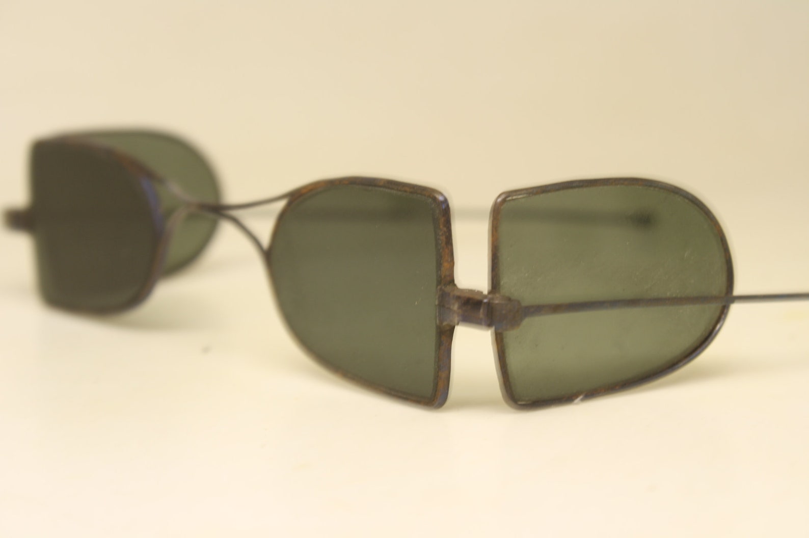 Antique Spectacles Four Lens Vintage sunglasses eyeglasses Etsy