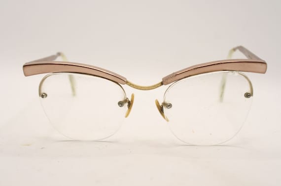 Shuron Cat Eye Glasses Vintage Retro Glasses Cats… - image 2