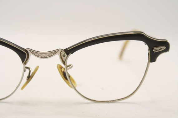 Cat Eye Glasses Vintage Retro Glasses Catseye gla… - image 3