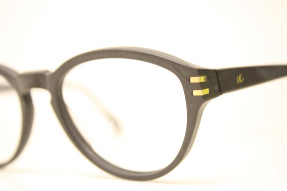 Unused Black Gold Vintage Eyeglasses Haute Coutur… - image 4