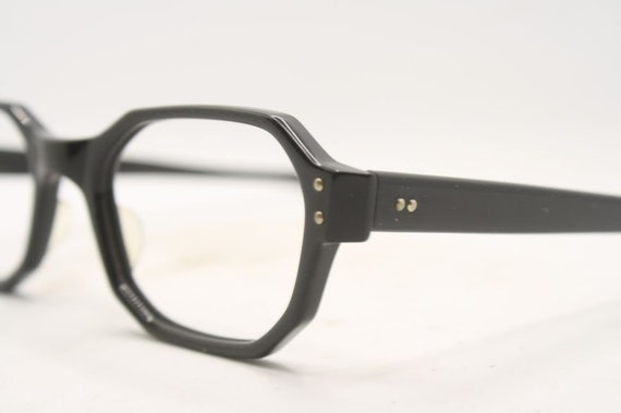 American Optical Vintage Eyeglasses Black New Old… - image 4