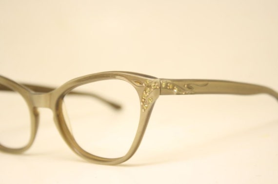 1950s glasses Cat Eye Glasses Vintage vintage Eye… - image 3