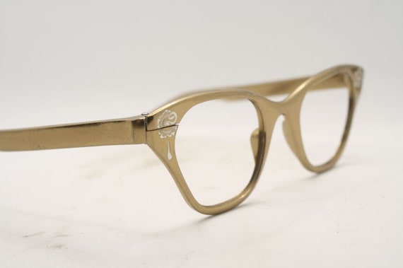 Tura Brown Cat Eye Glasses Vintage Eyewear Retro … - image 4