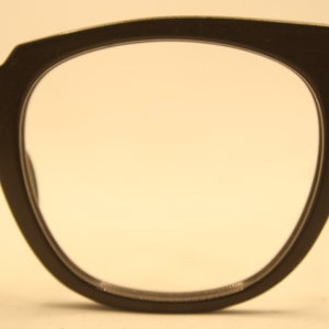 Black Retro Glasses Vintage Eyeglass Frames 1960's Horn Rimmed