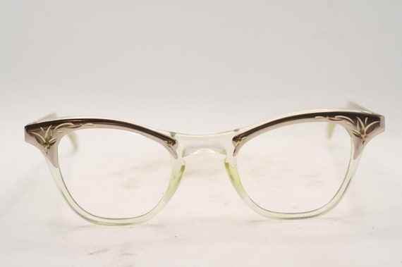 American Optical Eyeglasses Eye Glasses Frames 5 1/2 Retro Vintage Cat Eye 44-22 American Optical | Accessories | New American Optical Cat  main image 2